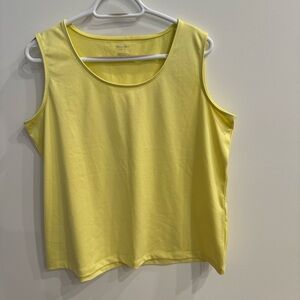 TanJay Lemon Yellow Tank Top